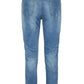 Slim Fit Light Blue Denim Jeans for Women