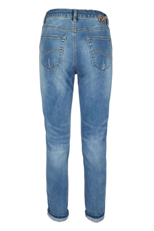 Slim Fit Light Blue Denim Jeans for Women