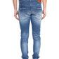 Chic Distressed Cool Guy Fit Jeans