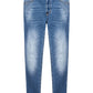 Chic Distressed Cool Guy Fit Jeans
