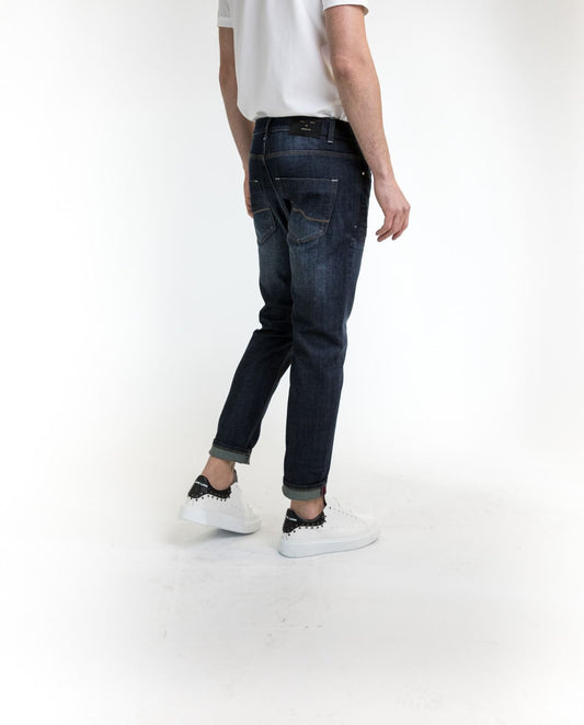 Essential Blue Slim Fit Comfort Stretch Jeans