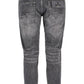 Chic Black Slim Fit Elastic Jeans