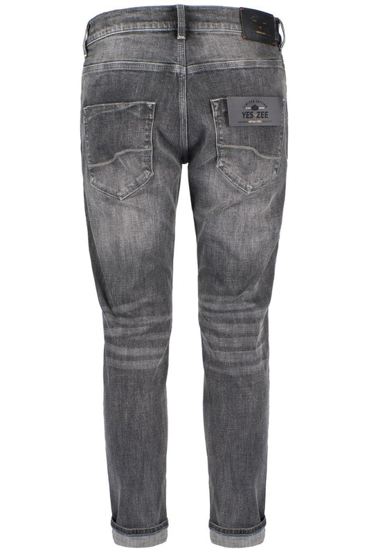 Chic Black Slim Fit Elastic Jeans