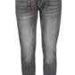 Chic Black Slim Fit Elastic Jeans