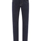 Nick Dark Denim Tailored Jeans with Handkerchief