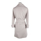 Elegant Beige Virgin Wool Coat