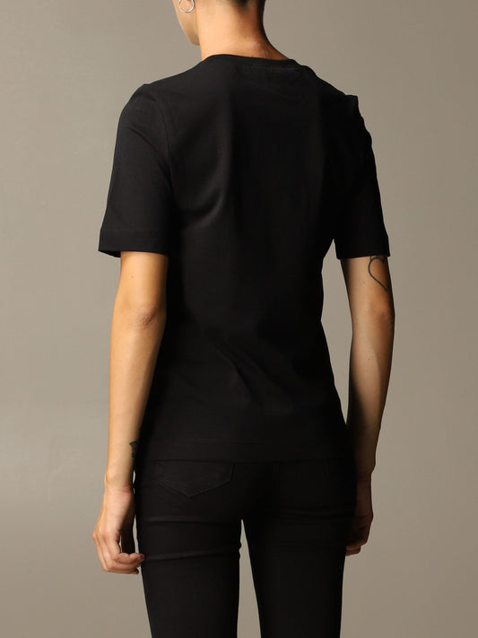 Chic Boxing Print Cotton Tee