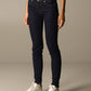Chic Blue Slim Fit Denim with Logo Detail