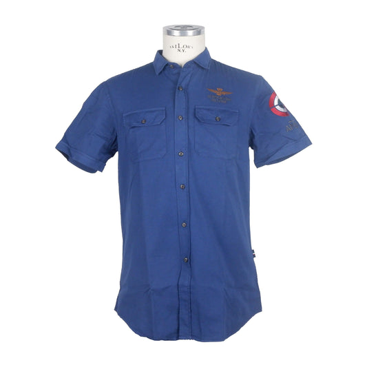 Elevated Cotton Sporty Short-Sleeved Shirt