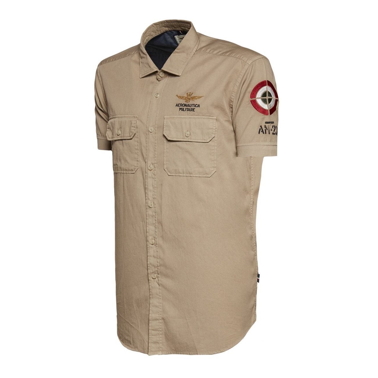 Classic Cotton Short-Sleeved Men's Shirt