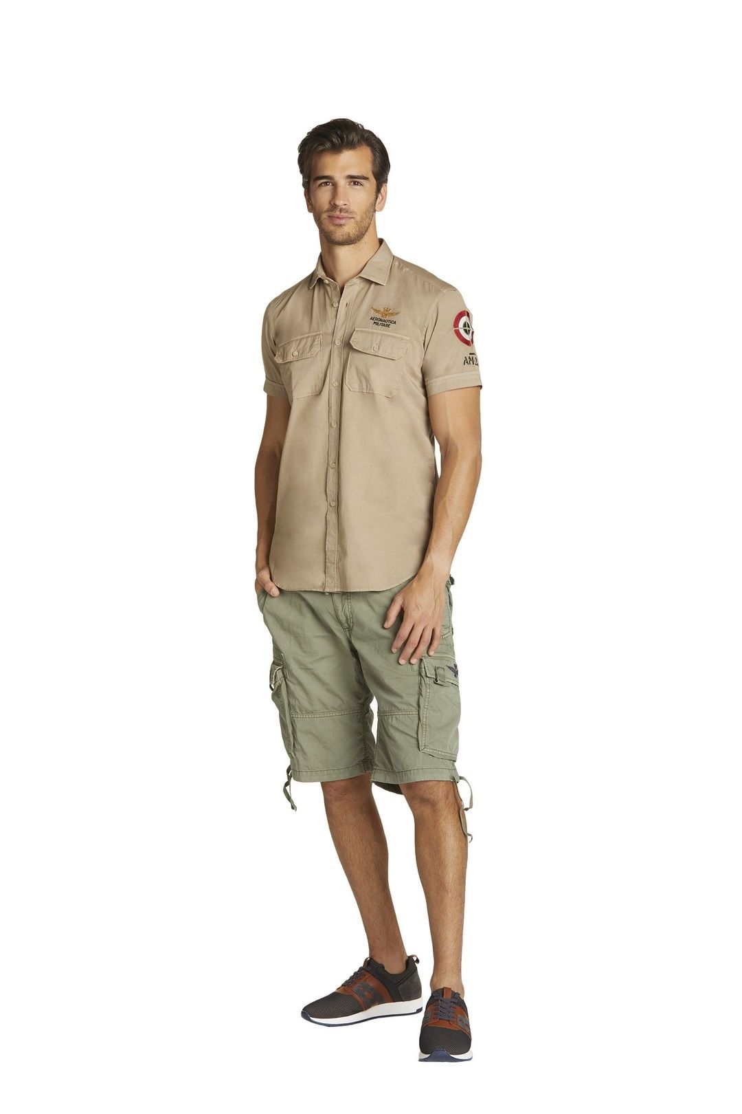 Classic Cotton Short-Sleeved Men's Shirt