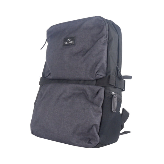 Elegant Big Backpack in Sleek Black