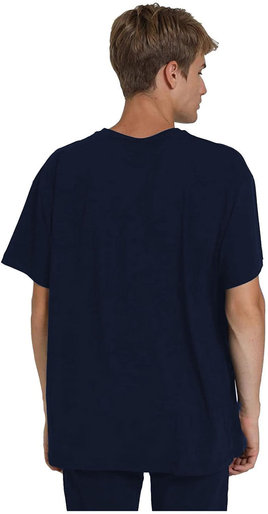 Sleek Short-Sleeved Cotton Tee with Signature Print