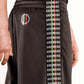 Sleek Anniversary Striped Bermuda Shorts