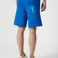 Chic Bermuda Shorts with Rubber Detailing