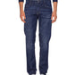 Sleek Dark Blue Regular Fit Jeans