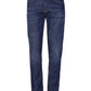 Sleek Dark Blue Regular Fit Jeans