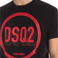 Sleek Cotton Crewneck Tee with Bold Logo