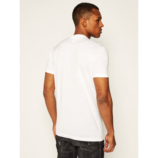 Elevated Casual Chic Short-Sleeved Printed Tee