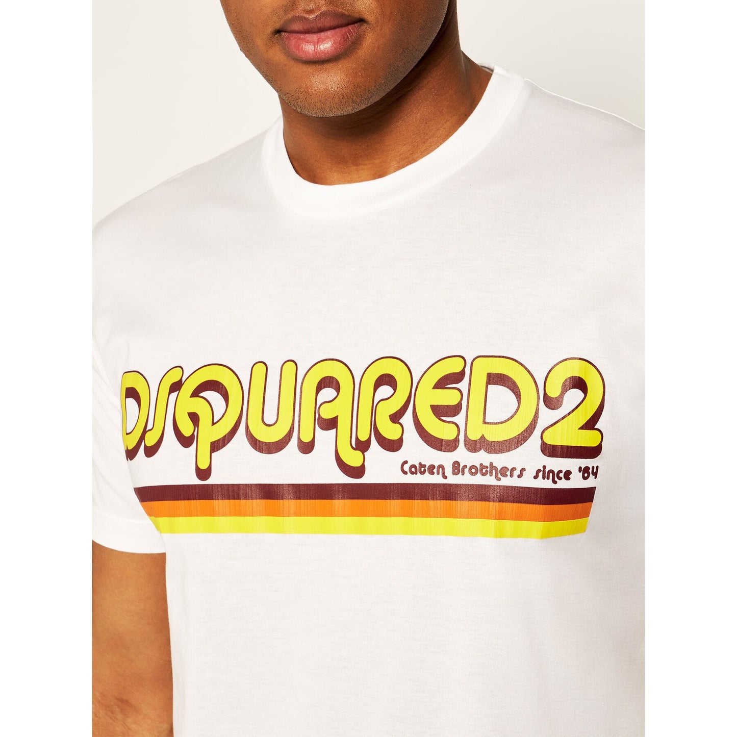 Elevated Casual Chic Short-Sleeved Printed Tee