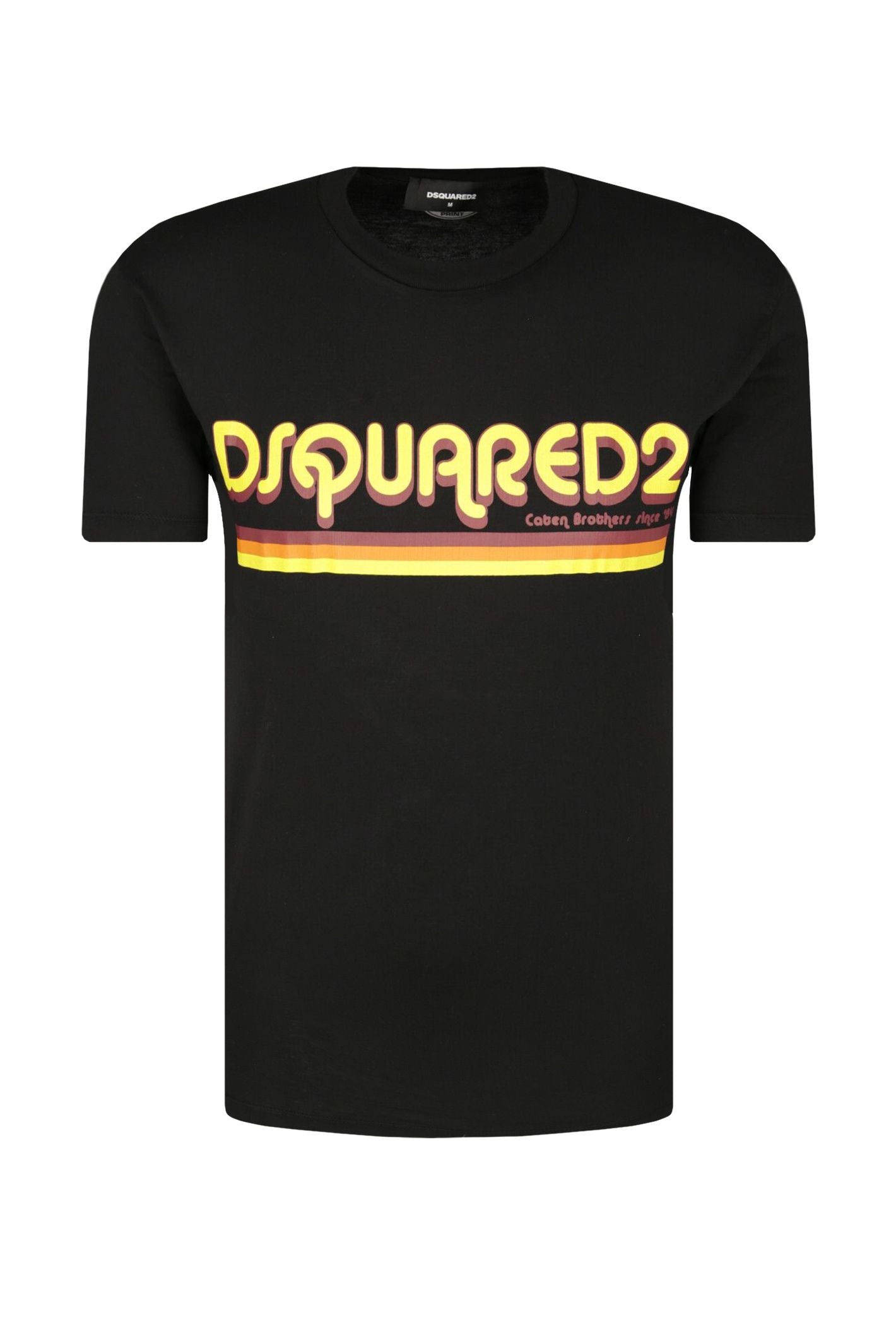 Elegant Cotton Print Tee for Him