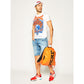 Colorful Lettering Cotton Tee