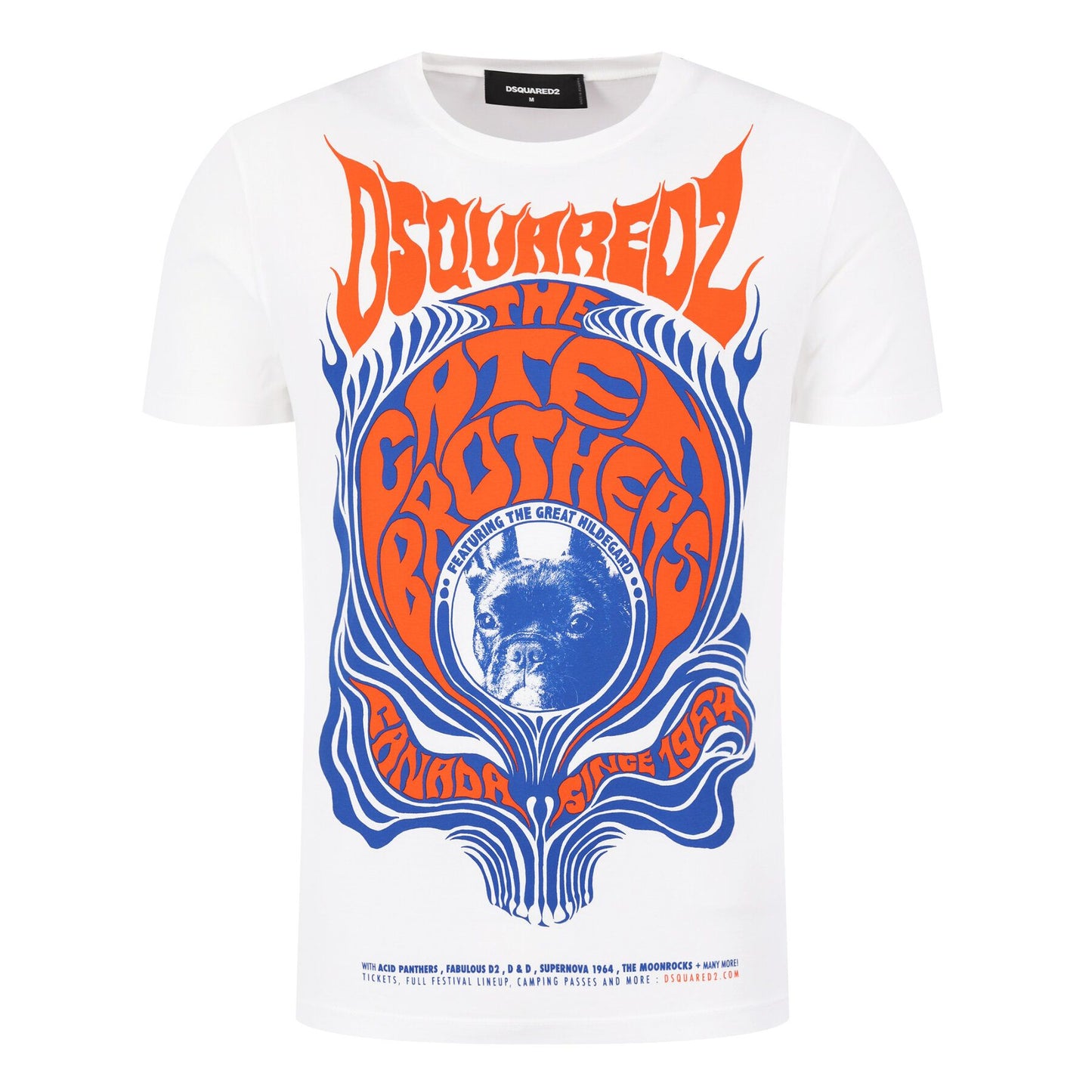 Colorful Lettering Cotton Tee