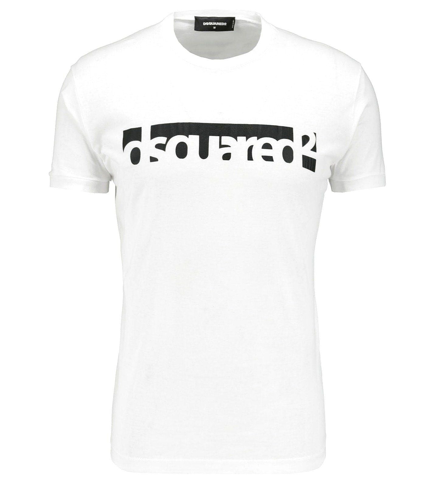 Elegant White Cotton Crewneck Tee