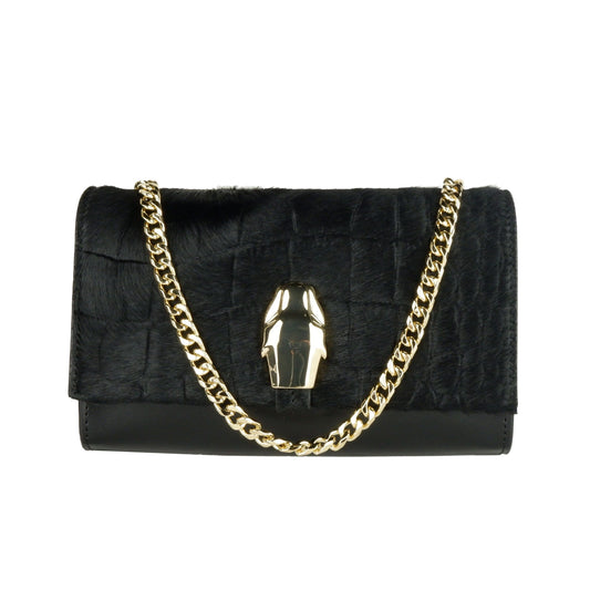 Chic Calfskin Crossbody for Elegant Evenings