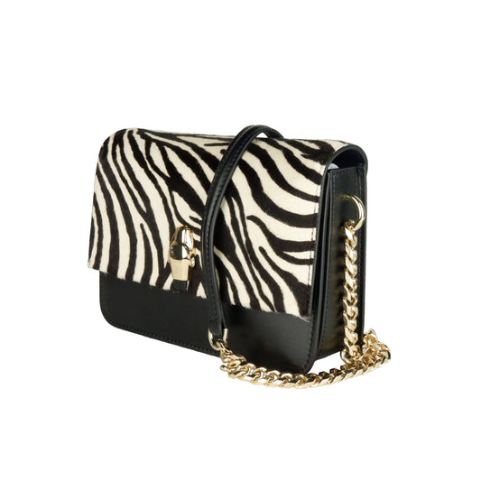 Elegant Two-Tone Small Shoulder Bag
