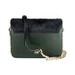 Chic Cavalli Class Calfskin Shoulder Bag