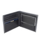 Chic Calfskin Men's Wallet with Coin Pocket