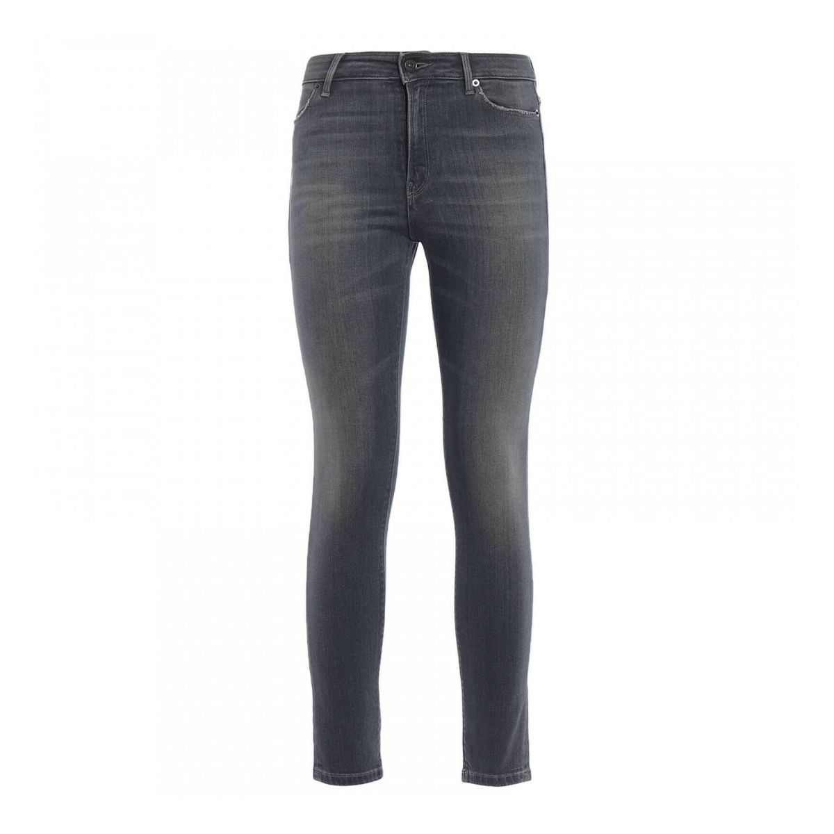Chic Gray Skinny Fit Denim Marvel
