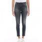 Chic Gray Skinny Fit Denim Marvel