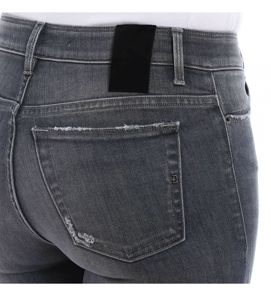 Chic Gray Skinny Fit Denim Marvel