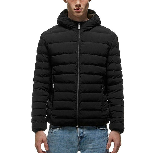 Ultra Light Down Jacket with Mask - Army Green