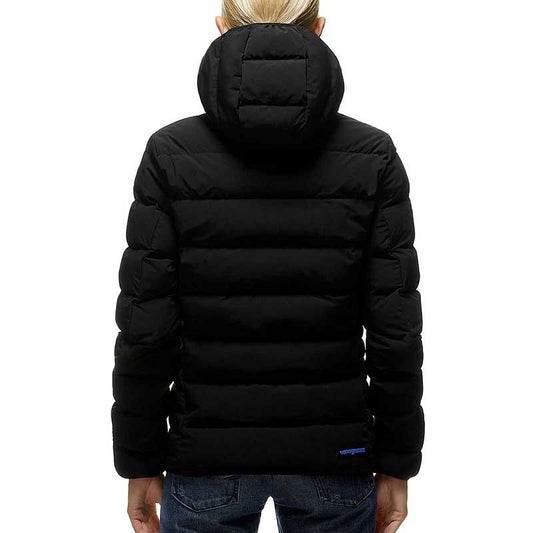 Elegant Ultra-Light Hooded Down Jacket