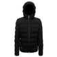 Elegant Ultra-Light Hooded Down Jacket