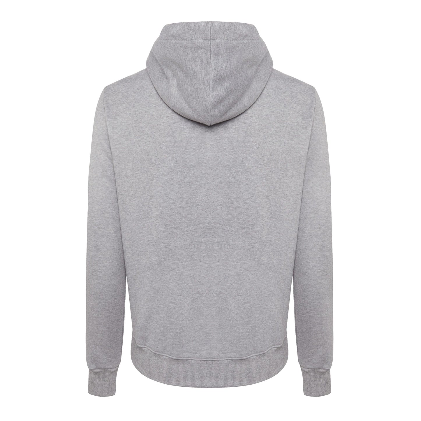 Chic Hooded Grey Cotton Jacket