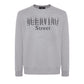 Elegant Grey Cotton Sweater - Made in Italy