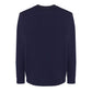 Elegant Blue Cotton Sweater