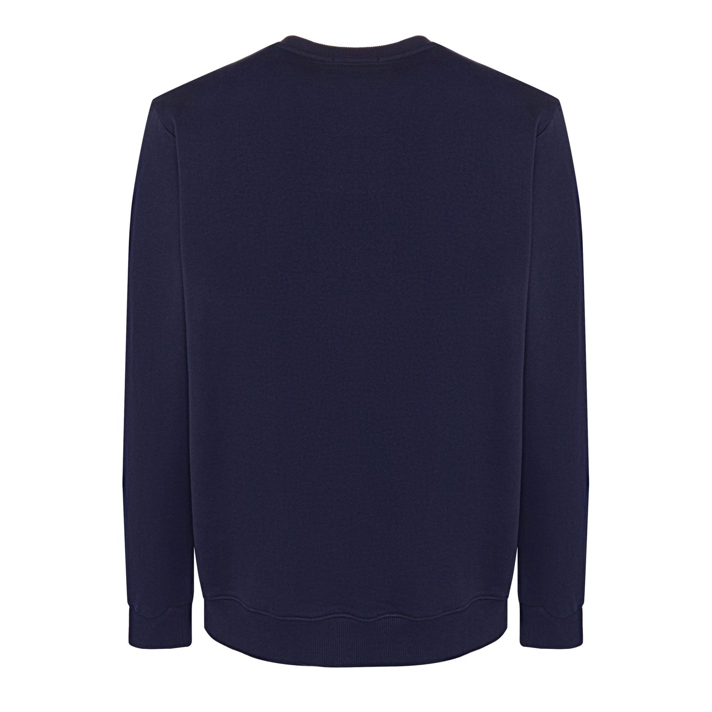 Elegant Blue Cotton Sweater