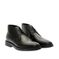 Elegant Black Calfskin Clark Shoes