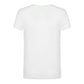Elegant White Cotton Tee with Logo Accent