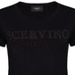 Black Cotton Tops & T-Shirt