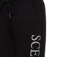 Glitter Logo Stretch Cotton Trousers