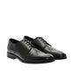 Elegant Black Leather Derby Shoes