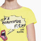 Sunny Chic Printed Cotton Tee