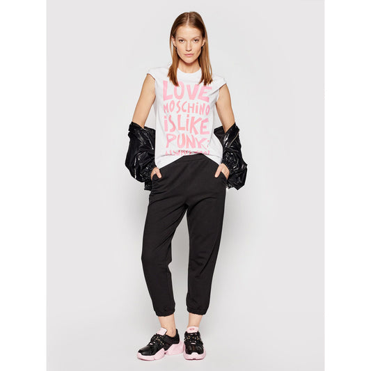Chic Designer Emblem Cotton Tee