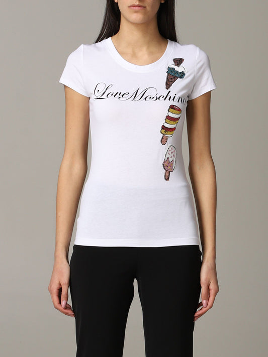 Ice Cream Sequin Sparkle Tee